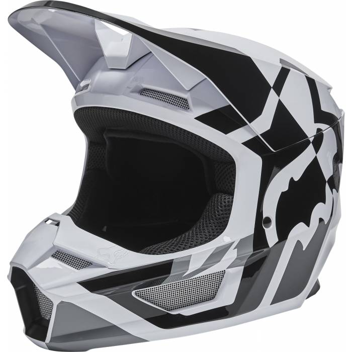 Ondraaglijk Bedankt excuus FOX V1 Lux Kinder Motocross Helm | schwarz weiß | Fox Store Fulda