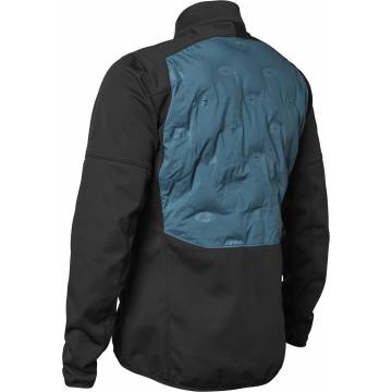 FOX MTB Winterjacke Ranger Windbloc Fire | schwarz blau | 28484-098 Größe L