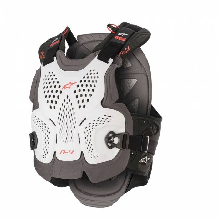 ALPINESTARS Brustpanzer A-4 Max | weiß grau | 6701520-2043