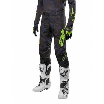 ALPINESTARS Techstar Rantera Hose | Black Navy Yellow Fluo | 3726724-1551 Größe 32