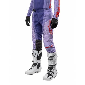 ALPINESTARS Techstar Ocuri Hose | Purple Hot Orange | 3727024-3015 Größe 32