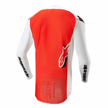 ALPINESTARS Supertech Ward Jersey | White Hot Orange | 3763224-242