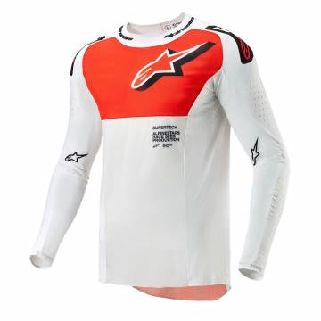 ALPINESTARS Supertech Ward Jersey | orange weiß | 3763224-242