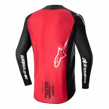 ALPINESTARS Supertech Ward Jersey | Black Red Berry | 3763224-1323