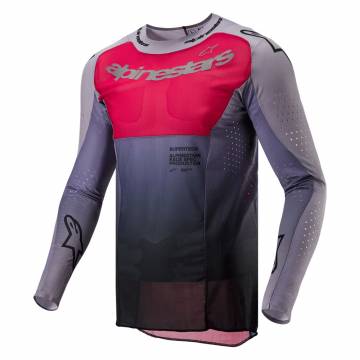 ALPINESTARS Supertech Dade Jersey | grau rot | 3763324-1396