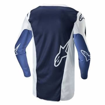 ALPINESTARS Racer Hoen Jersey | White Dark Navy Light Blue | 3761324-2070