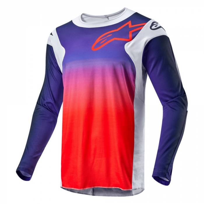 ALPINESTARS Racer Hoen Jersey | hellgrau blau orange | 3761324-924