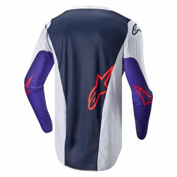 ALPINESTARS Racer Hoen Jersey | Light Gray Hot Orange Black | 3761324-924