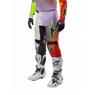 ALPINESTARS Fluid Lucent Hose | White Neon Red Yellow Fluo | 3723724-2029 Größe 32