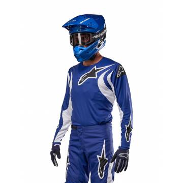 ALPINESTARS Fluid Lucent Jersey | Blue Ray White|  3763724-7021 Größe M