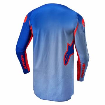 ALPINESTARS Fluid Lucent Jersey | Blue Ram Hot Orange | 3763724-7036