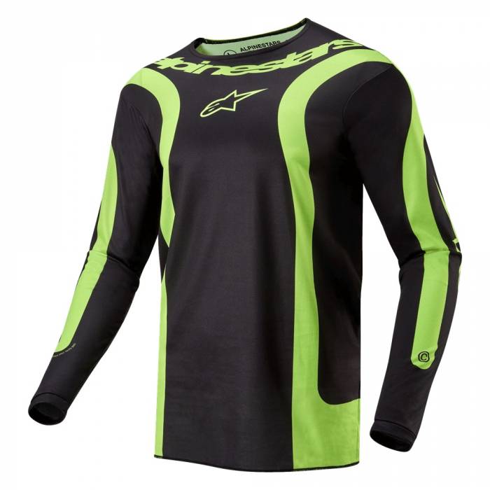 ALPINESTARS Fluid Lurv Jersey | schwarz neongelb | 3762024-168