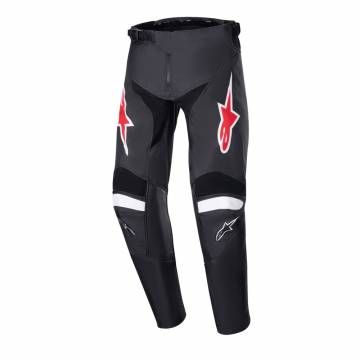 ALPINESTARS Kinder Cross Hose Racer Lucent | schwarz weiß