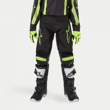 ALPINESTARS Kinder Cross Hose Racer Lurv | schwarz neongelb