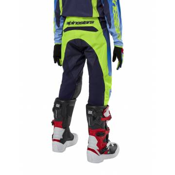 ALPINESTARS Youth Cross Hose Racer Hoen | neongelb blau | 3748224-525