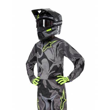 ALPINESTARS Kinder Trikot Racer Tactical grau camo