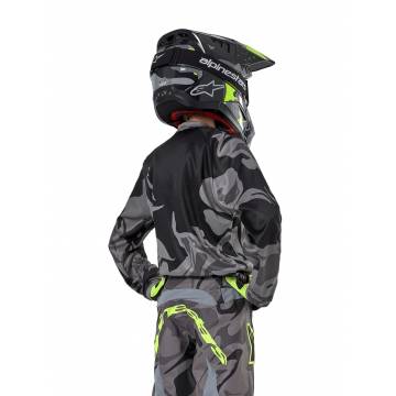 ALPINESTARS Youth Trikot Racer Tactical | Cast Gray Camo Magnet | 3771224-9115