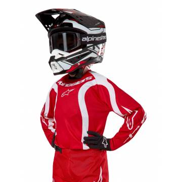 ALPINESTARS Kinder Trikot Racer Lurv | rot weiß | 3773924-3120