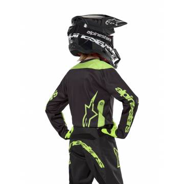 ALPINESTARS Kinder Trikot Racer Lurv | Black Yellow Fluo | 3773924-168