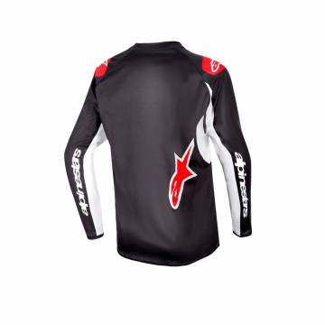 ALPINESTARS Kinder Trikot Racer Lucent | Mars Red Black White | 3773724-12 Größe YM